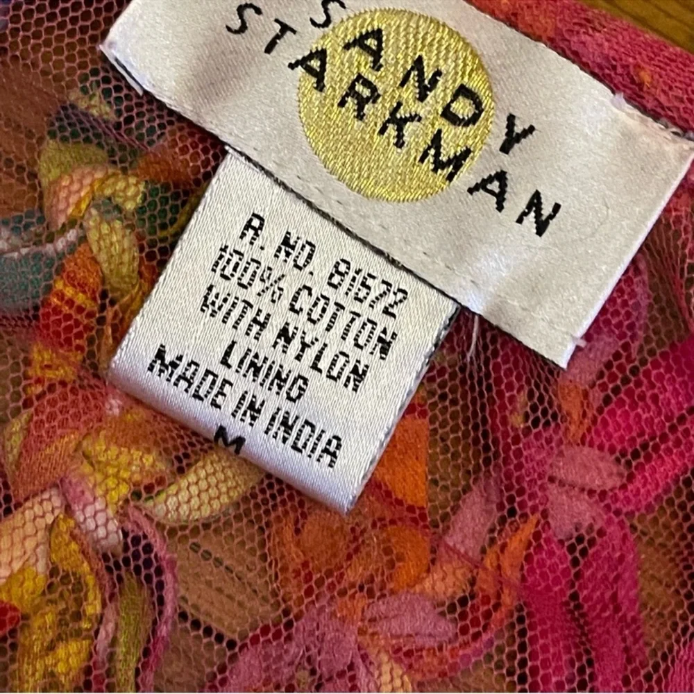 Sandy Starkman Colorful Open-Front Cardigan - Picture 10 of 10
